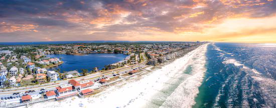 Destin Florida coastline